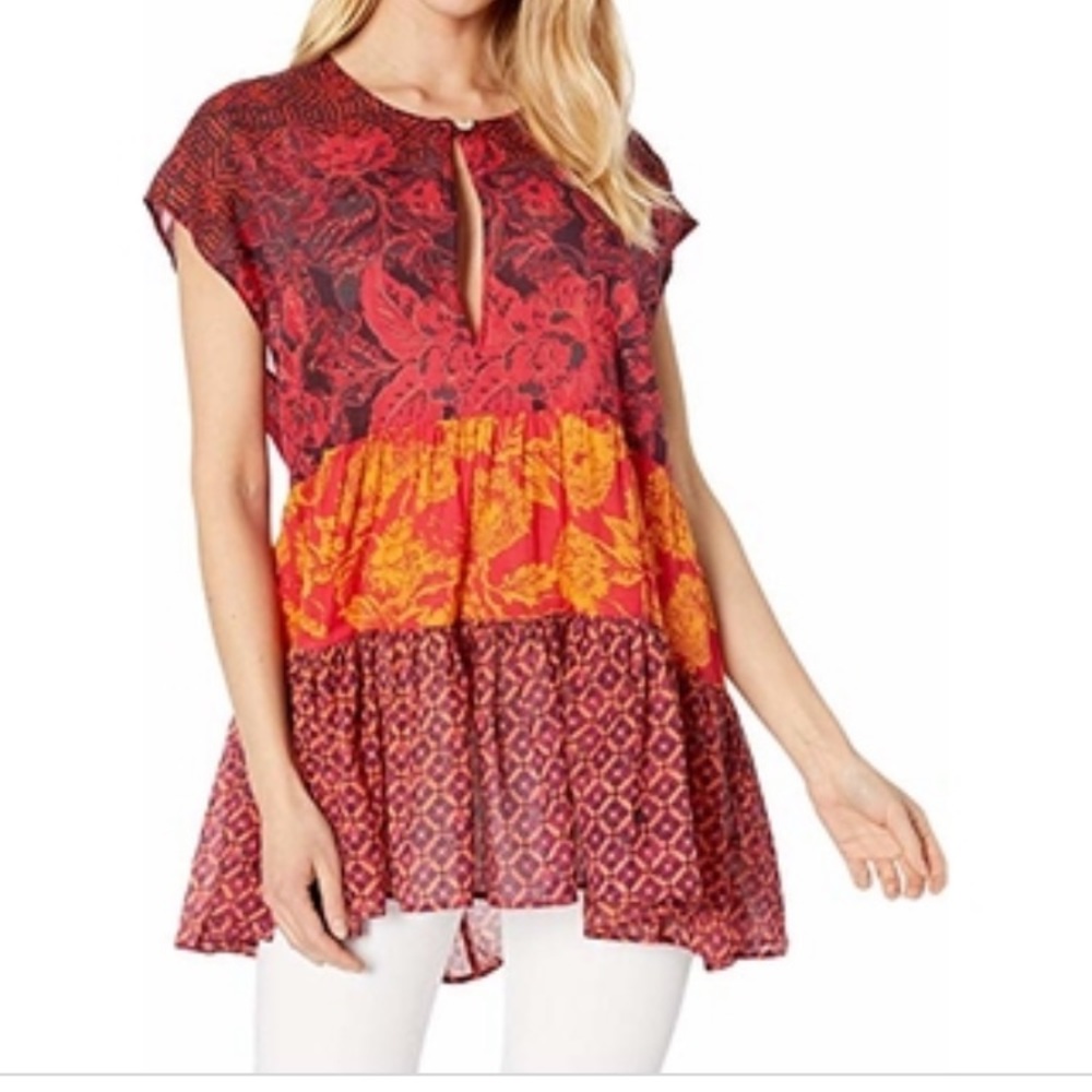 Free People sleeveless tunic S